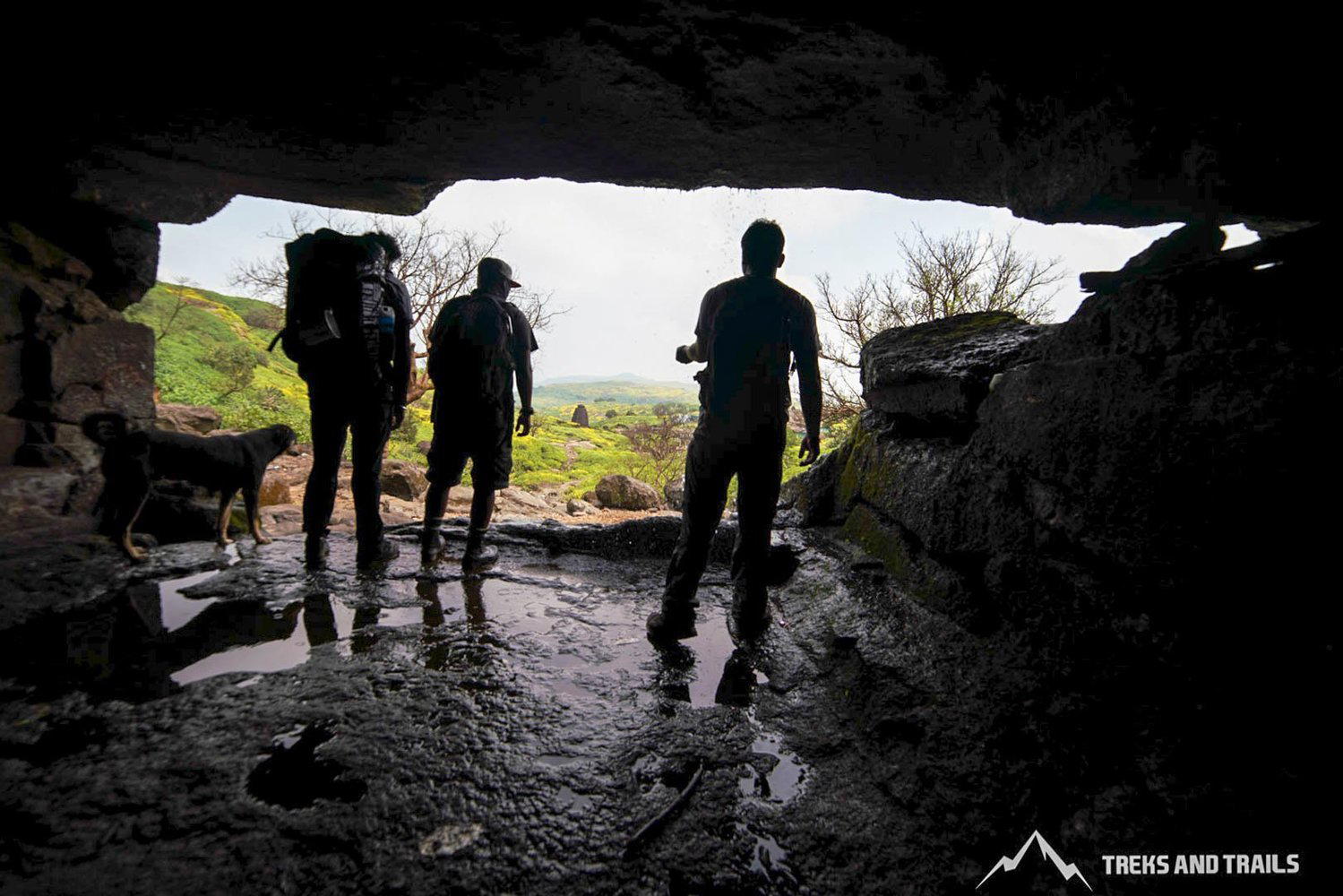 Caves on Harishchandragad